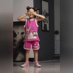 تاپ شورتک پنبه لاکرا