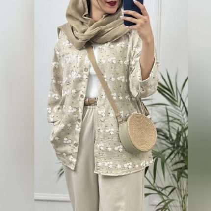 مانتو یقه دار