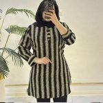 تونیک یقه دار چاکدار
