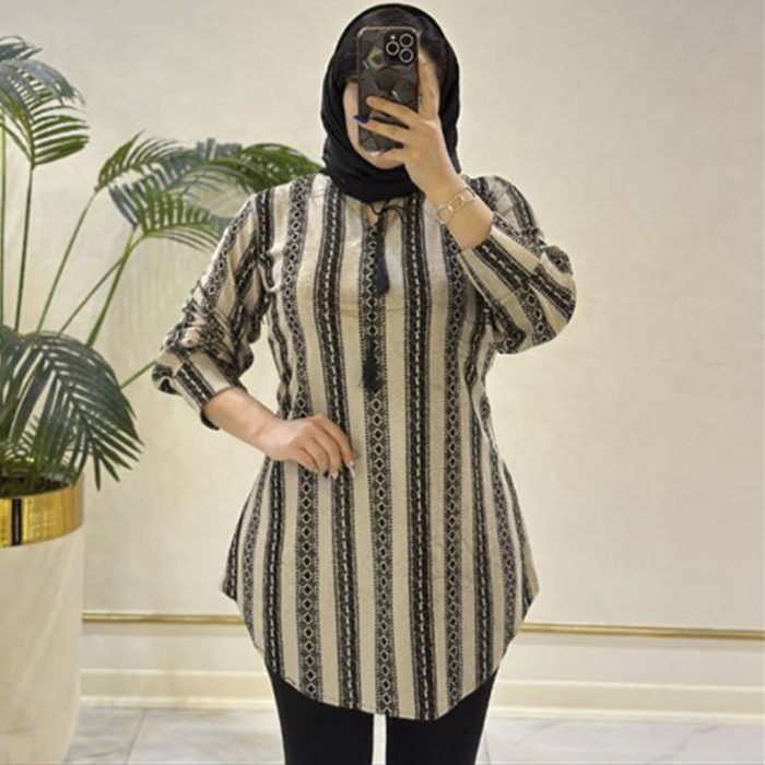 تونیک یقه کوبایی