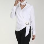 شومیز مجلسی بغل حلقه شیک